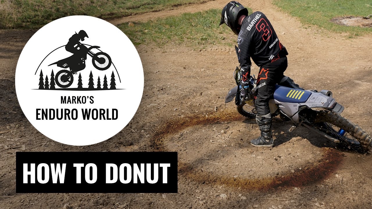How To Donut - Donuts mit dem Dirt Bike lernen | #13 | Marko's Enduro World
