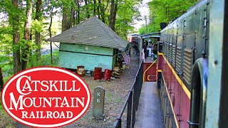 Alco RS-1 on the Mountain! Cab Ride on the Catskill Mountain Railroad