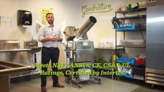 Goodnature X-1 and EG260 Grinder Product Features and Innovations