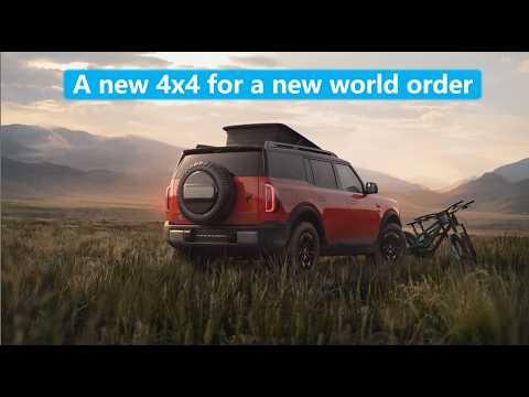 Exciting new EREV 4WD - Ford Bronco for Australia