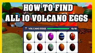 Celebrity ALL 10 VOLCANO EGGS in Epic Egg Hunt 2026 *Roblox* (Reveal) [Full Guide] Profile