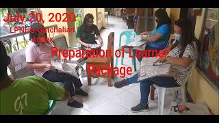 LPNHS-Gatchalian Annex  PART 1 on Simulation of Module Distribution