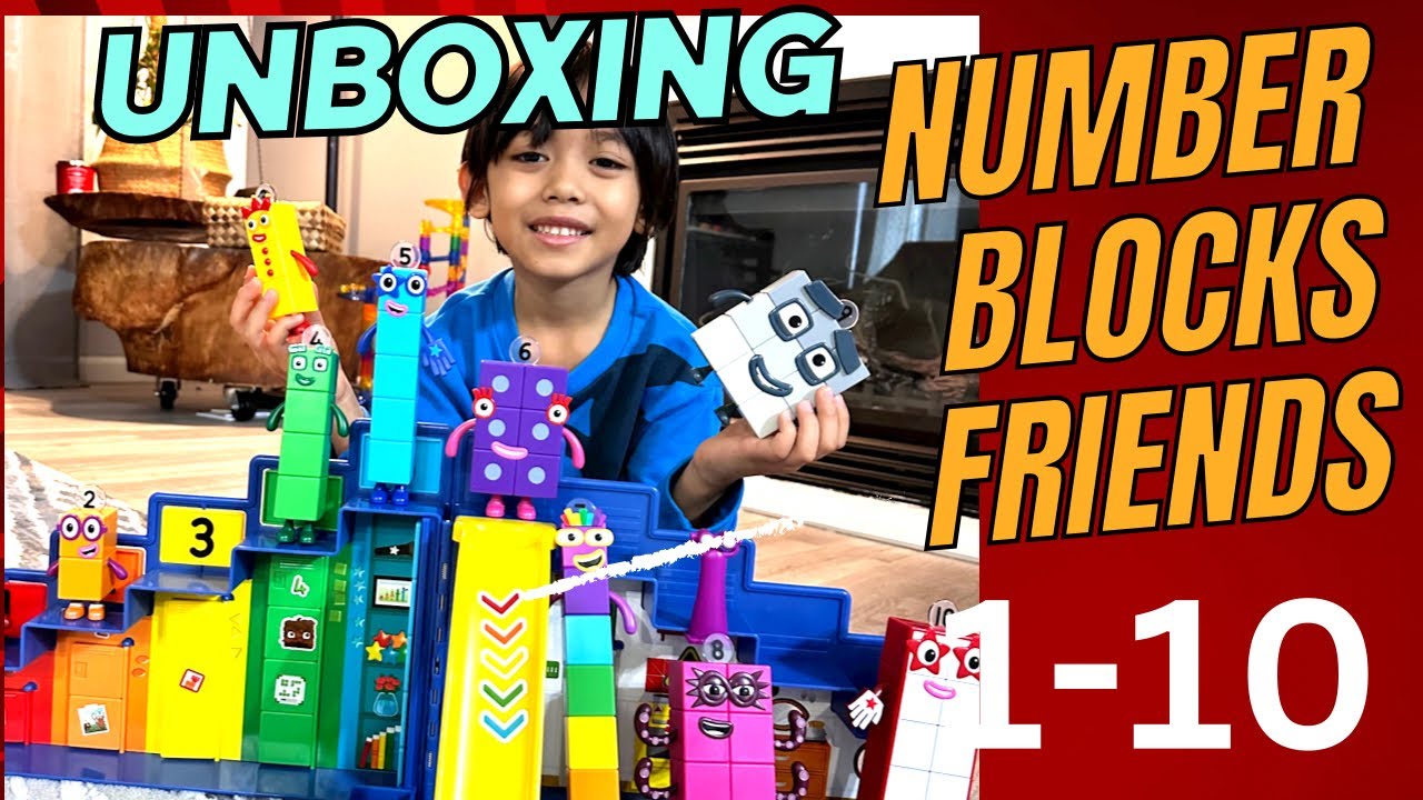 Unboxing NumberBlocks Friends 1-10 #unboxing #numberblocks #toys # ...