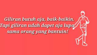 Ucapan kecewa pada teman dan sahabat