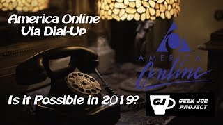 Connecting to AOL Using Dial Up in 2019 | Is it possible? (REUPLOAD)