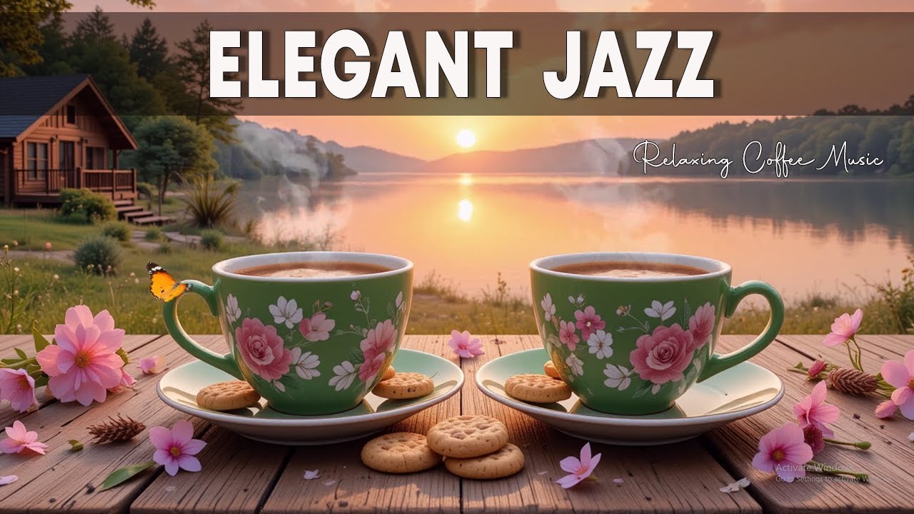 Elegant Bossa Nova Morning 🎶 Light Jazz Café Music for Study & Relax