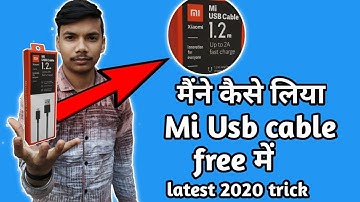 🔥 मैंने कैसे लिया Mi usb cable free में 2020 latest trick || redeem getapps coins in hindi