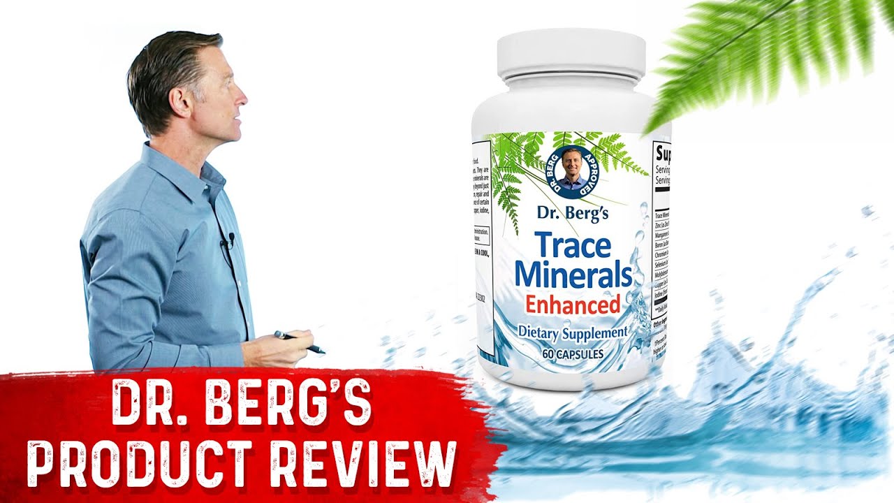 Zinc Enhanced Trace Minerals: Dr. Berg's Product Review - YouTube.