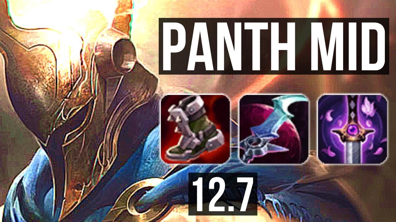 PANTHEON vs VAYNE (MID) | Rank 4 Panth, 4/3/11 | BR Grandmaster | 12.7