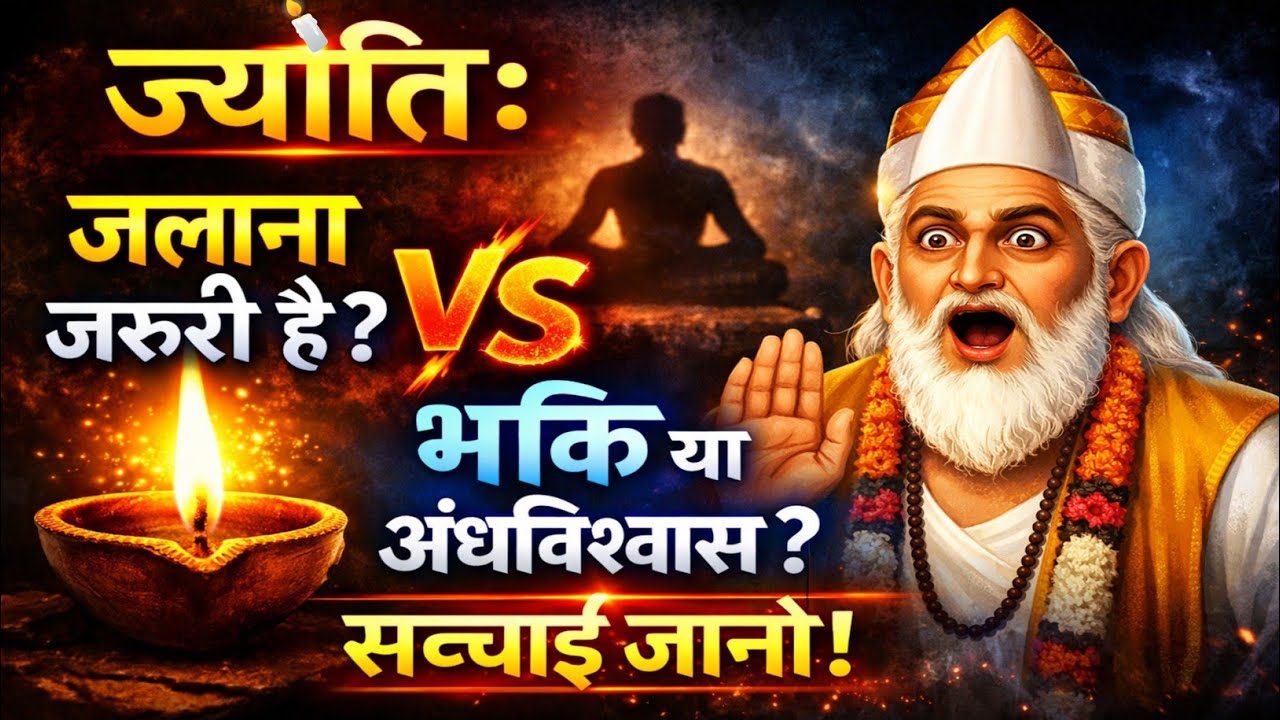 क्या कबीर साहेब के सिद्धांत में ज्योति: जलाना अनिवार्य है? या अंधविश्वास? कबीर साहेब का दृष्टिकोण!