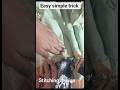 "Suit Ke Side Mein Perfect Chak Kaise Banaye | Easy Stitching Hack"#shorts #sewing #diy