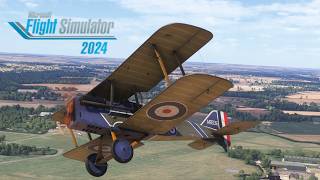 Captain Sim RAF S.E.5A – Aerobatic Display over Old Warden – Microsoft Flight Simulator 2024