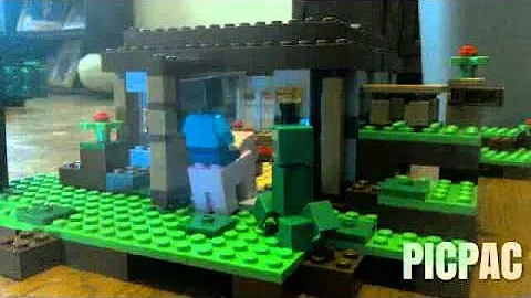 Lego mincraft part 2 #picpac #stopmotion #lego