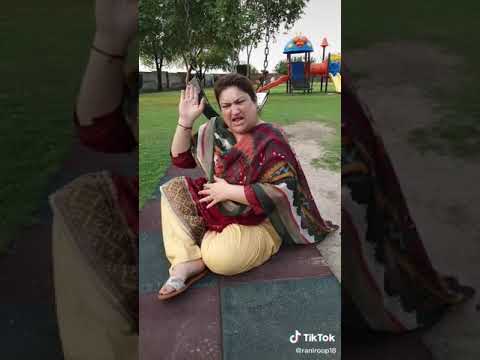 Tiktoker Aunty Comedy Stage Drama MQ Official Tiktok 