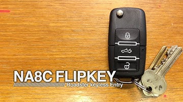 Miata MX5 NA Flip Key central locking