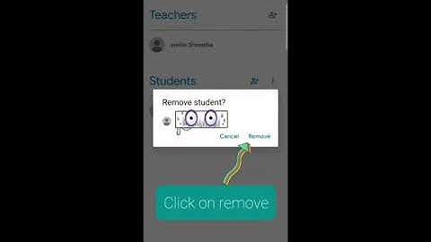 How to mute and remove an unknown student in Google Classroom? #shorts #googleclassroom