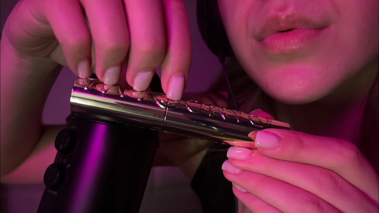 [ASMR - No Talking] Mouth sounds + tapping, scratching on random objects 😴