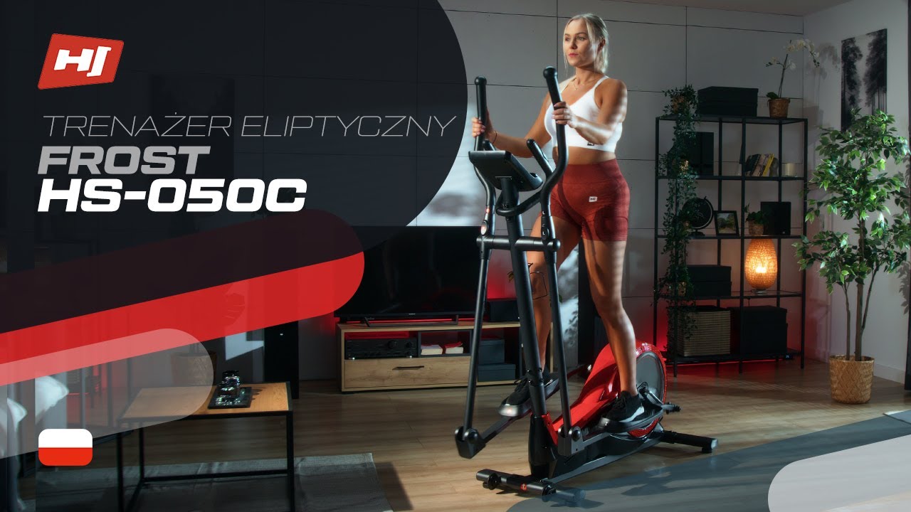 Orbitrek elektryczno-magnetyczny HS-050C Frost I Domowy sprzęt fitness