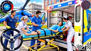 City Ambulance Driving Game 911 Rescue Game New Ambulance Simulator 2026 - Android Gameplay screenshot 3