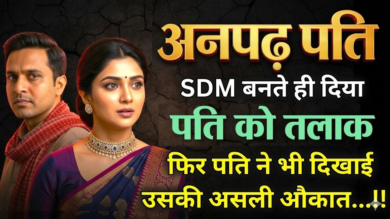 SDM बनते ही पत्नी ने गरीब पति को दिया तलाक, फिर पति ने ऐसा किया कि सब हैरान रह गए | HEART TOUCHING