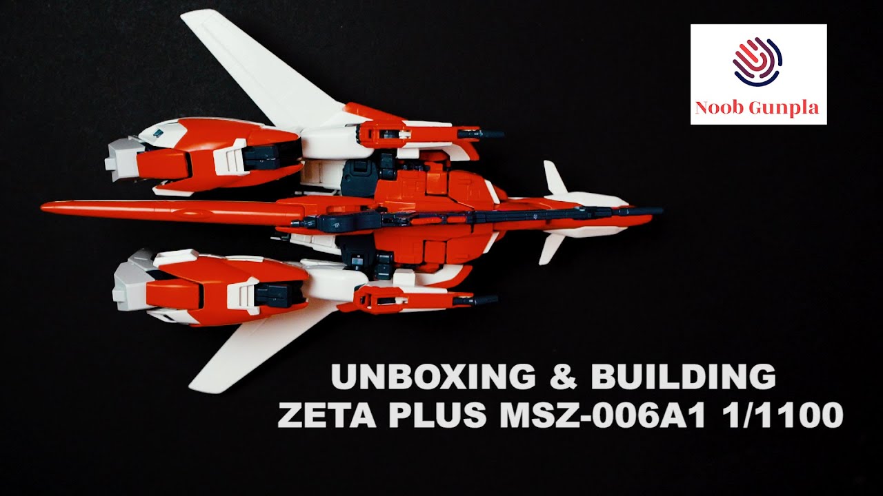 Zeta Plus MSZ-006A1 HG | How to Build Gunpla | Noob Builds Gunpla