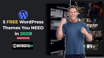 🔥 5 FREE WordPress Themes You NEED in 2025! | Download Now (Google Drive Link)#wordpress