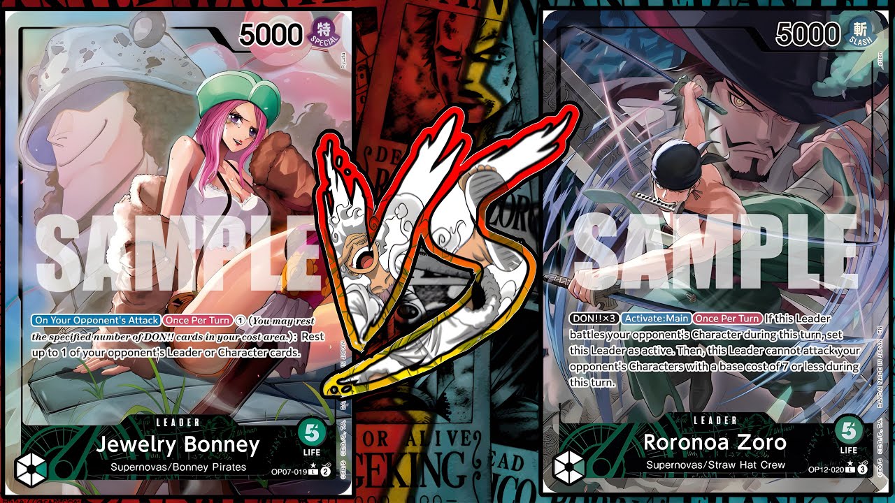 Bonney VS OP12 Zoro | One Piece TCG | OP12 Gameplay