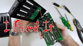 Breakdown and repairing the Li-ion Charger from Amazon - Zanflare C4