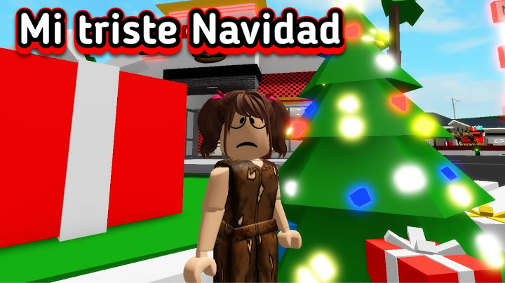 MI TRISTE NAVIDAD 😥😔 HISTORIA TRISTE ROBLOX BROOKAVEN