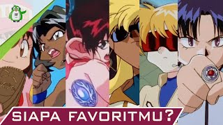 6 PEMBALAP WANITA FAVORIT SERIAL ANIME LETS & GO!!!