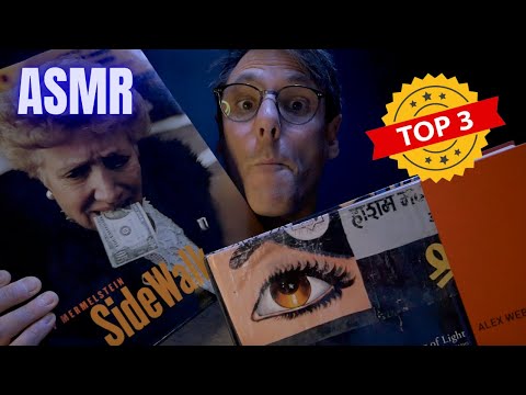 ASMR FR 📸 Papa Écureuil squatte ma chaîne et vous présente son TOP 3 de livres photos 2024
