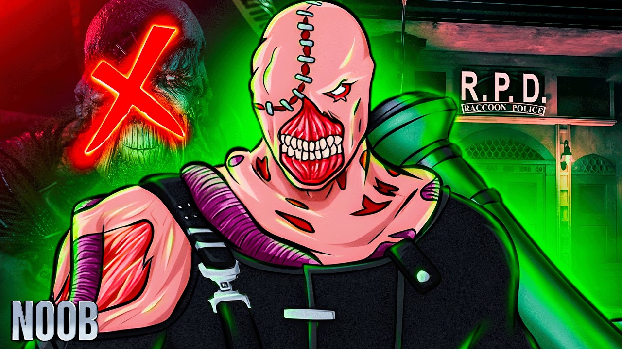 CONSERTEI o NEMESIS de RESIDENT EVIL 3 Remake! - YouTube