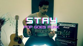 The Kid LAROI ft Justin Bieber - Stay (POP GOES PUNK) ~ Cover by Six Years Late