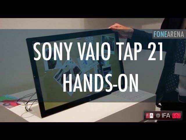 Sony Vaio Tap 21 Hands On