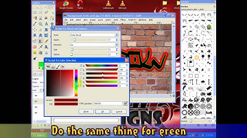 Gimp Realistic Graffiti Tutorial