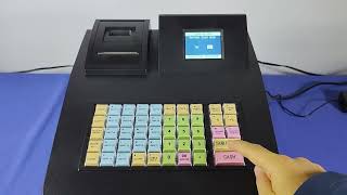 系统初始化   system initialization of 686A 48keys keyboard cash register