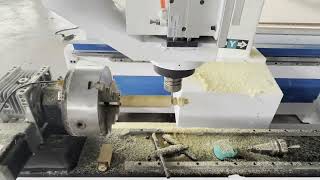 Affordable Automatic Tool Changer Machine with 4th Axis Rotary