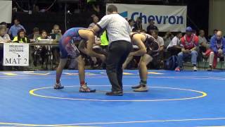Boys 145 final: Mimura vs. Carreiro 2/18/17