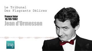 Jean d'Ormesson : Le réquisitoire de Pierre Desproges | Archive INA