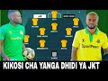 Kikosi Kinacho Anza Cha Yanga Vs Jkt Tanzania CRDB FEDERATION CUP 