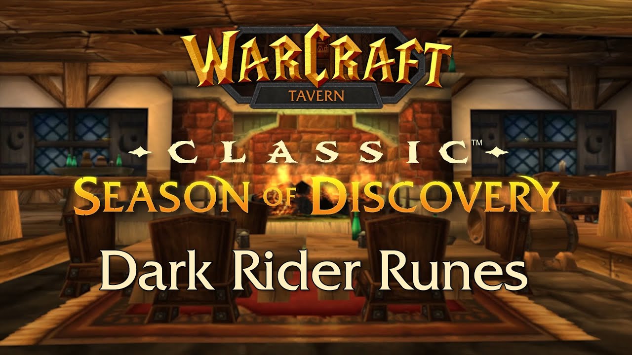 Dark Rider Runes Guide for Season of Discovery