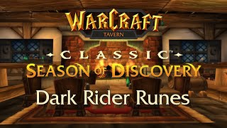 Dark Rider Runes Guide for Season of Discovery