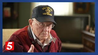 World War II veteran Jimmy Wren celebrates his 101st birthday by looking back