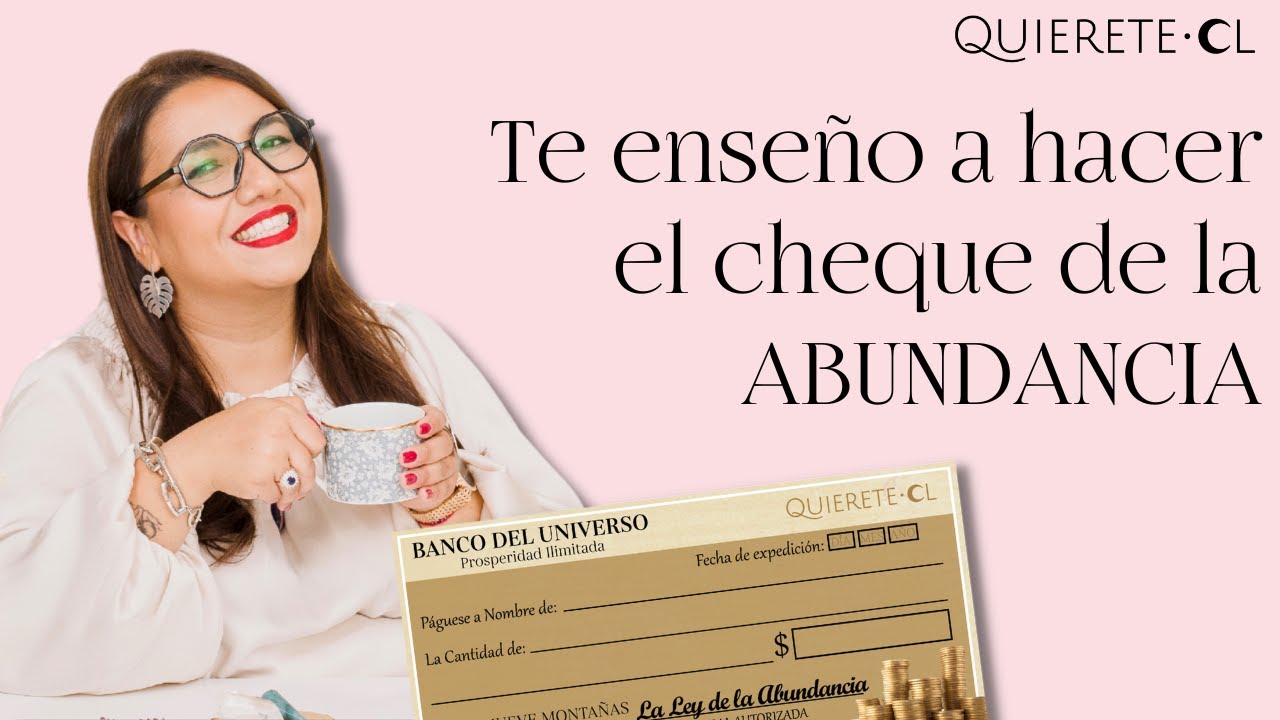 Pliza De Cheque Para Imprimir El Cheque De La Abundancia Para ...