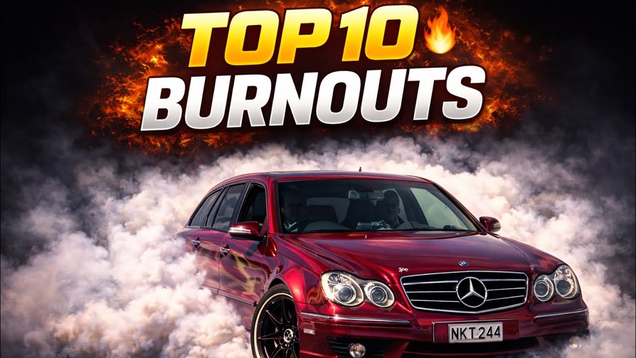 TOP 10 Craziest Burnouts That Will Blow Your Mind 🤯🔥
