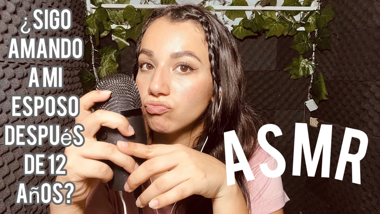 ASMR SUSURROS CERCA DEL MICRO CONTESTANDO PREGUNTAS ACERCA DE MI MATRIMONIO ll SEMI INAUDIBLE