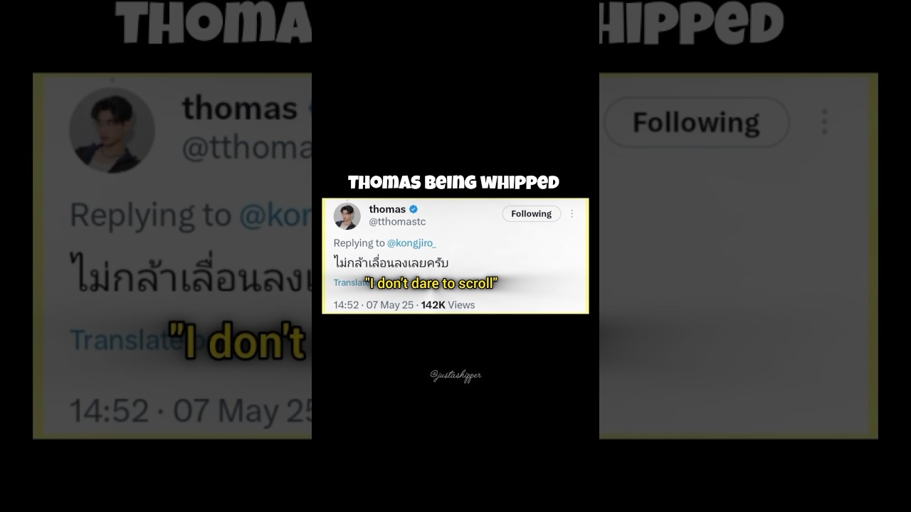 Kong being shocked by Thomas' flirting 😛🤭| Thai BL| Your Sky Series 