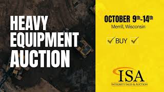 Consign Today for ISA's Fall 2024 Equipment & Trucking Auction