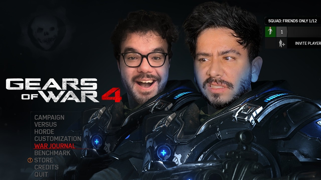 first time playing Gears of War 4 w/ Ray Narvaez Jr