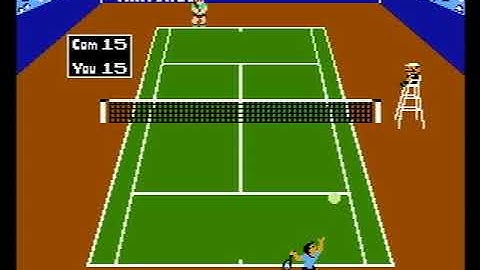 Tennis - Nintendo Famicom - Archive Gameplay 🎮
